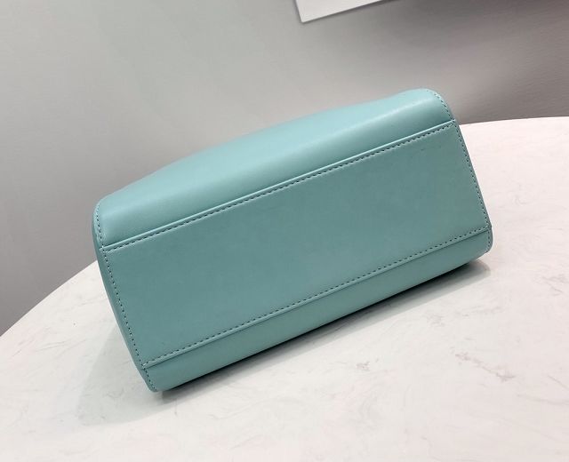 Fendi original lambskin small peekaboo bag 8BN244 light blue