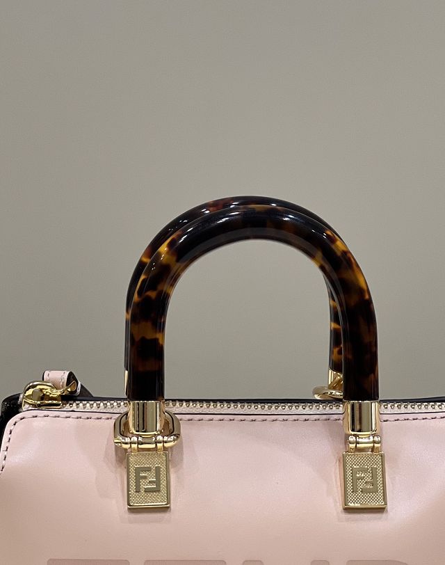 Fendi original calfskin mini by the way boston bag 8BS067 pink