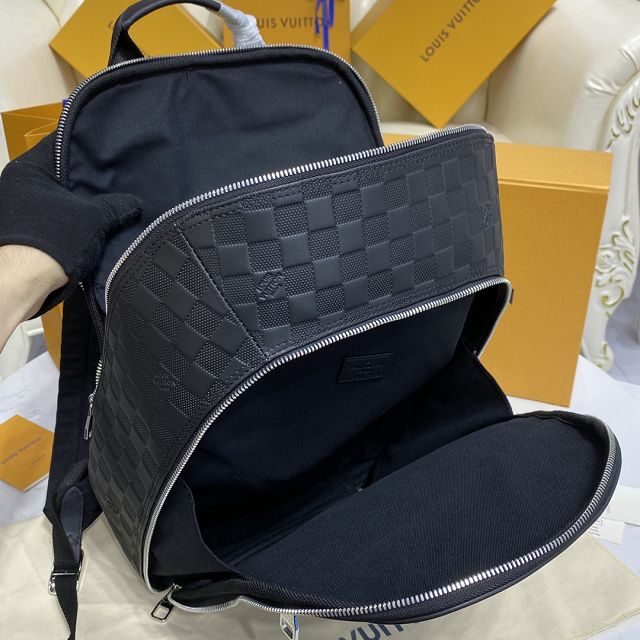 Louis vuitton original calfskin michael backpack N45287 black