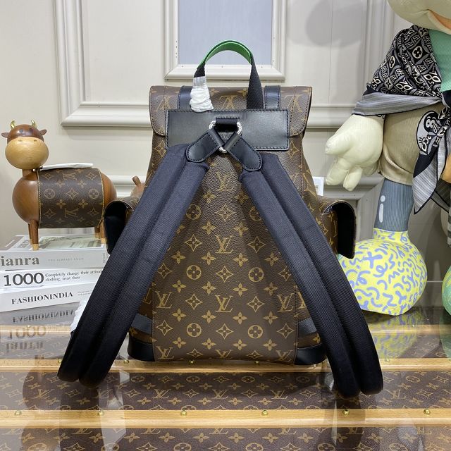 Louis vuitton original monogram canvas christopher backpack M46272 green