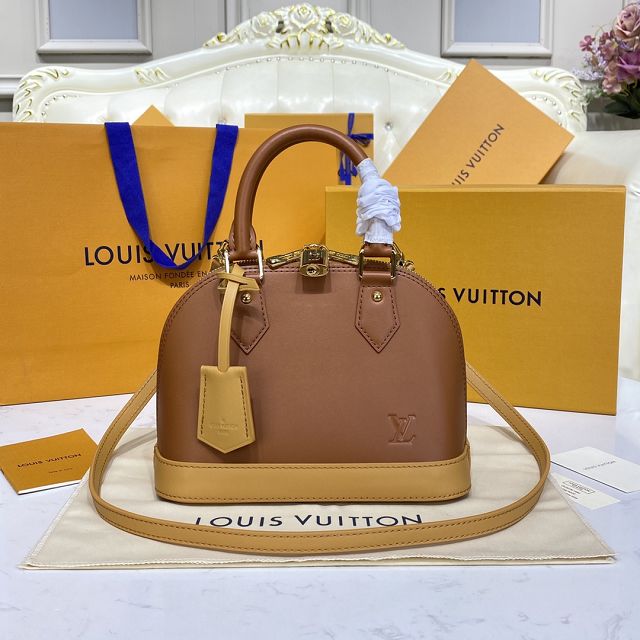 2022 Louis vuitton original calfskin alma BB M91606 brown