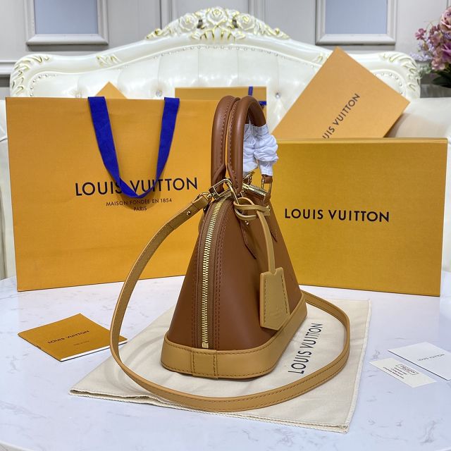 2022 Louis vuitton original calfskin alma BB M91606 brown