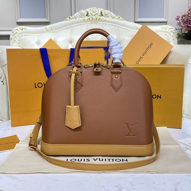 2022 Louis vuitton original calfskin alma pm M91606 brown