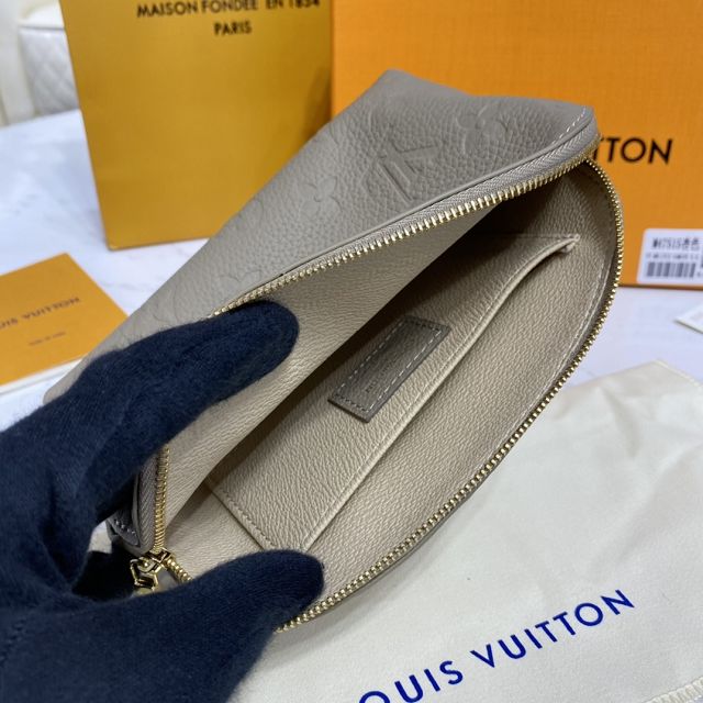 Louis vuitton original calfskin cosmetic pouch m69414 grey