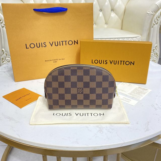 Louis vuitton original damier ebene cosmetic pouch N47516