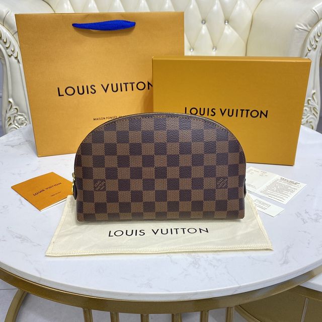 Louis vuitton original damier ebene large cosmetic pouch N23345