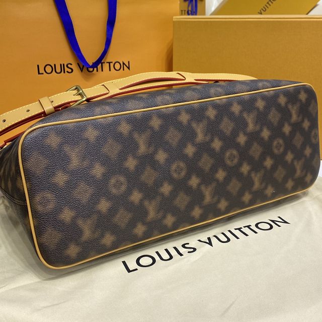 2022 Louis vuitton original monogram canvas lock it handbag M45240