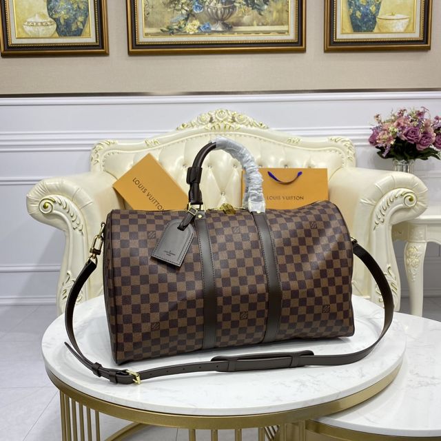 Louis vuitton original damier ebene keepall 45 bag N41428