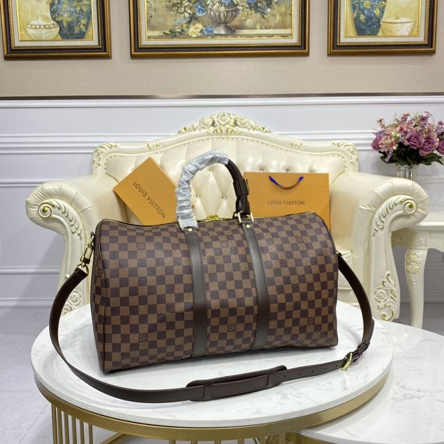 Louis vuitton original damier ebene keepall 45 bag N41428