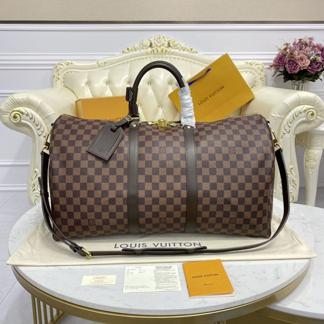 Louis vuitton original damier ebene keepall 50 bag N41427