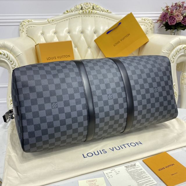 Louis vuitton original damier graphite keepall 50 bag N41416