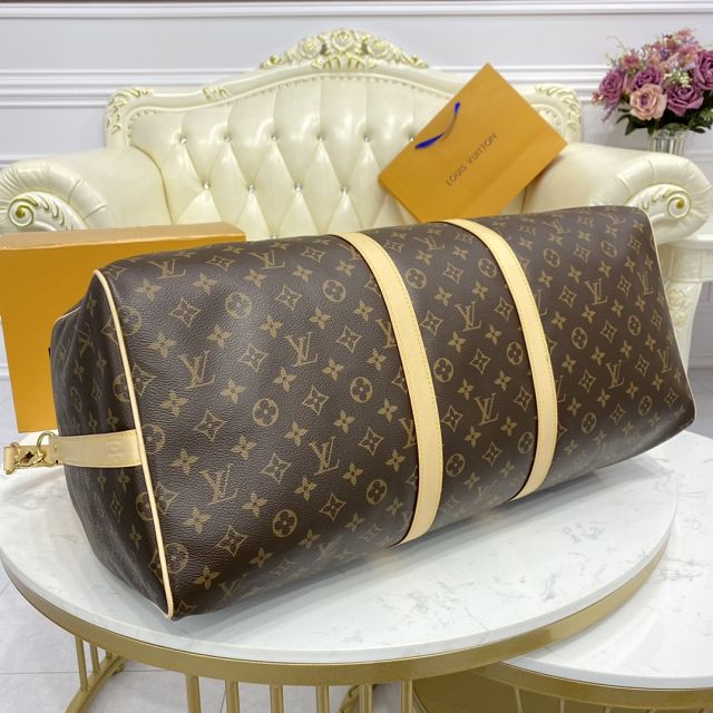 Louis vuitton original monogram canvas keepall 55 bag M41414