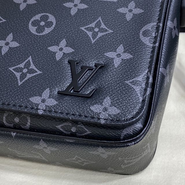 Louis vuitton original monogram eclipse district messenger bag M46255 