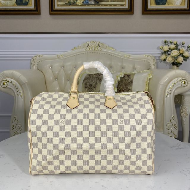 Louis vuitton original damier azur speedy 35 N41369(no strap)