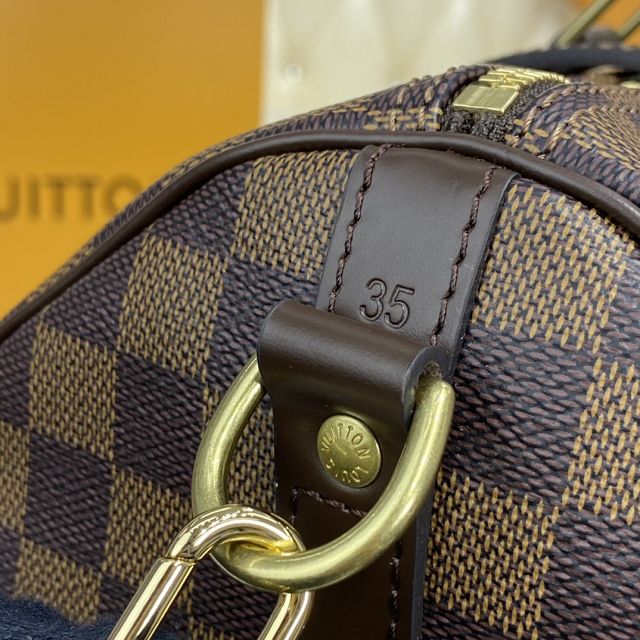 Louis vuitton original damier ebene speedy 35 N41366