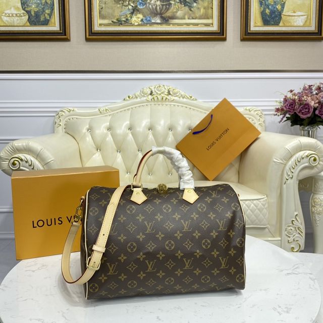 Louis vuitton original monogram canvas speedy 35 M41111