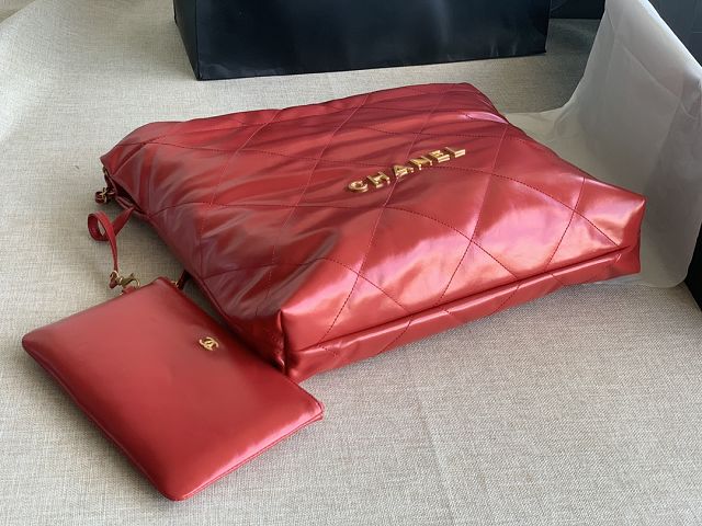 CC original calfskin 22 medium handbag AS3261 red