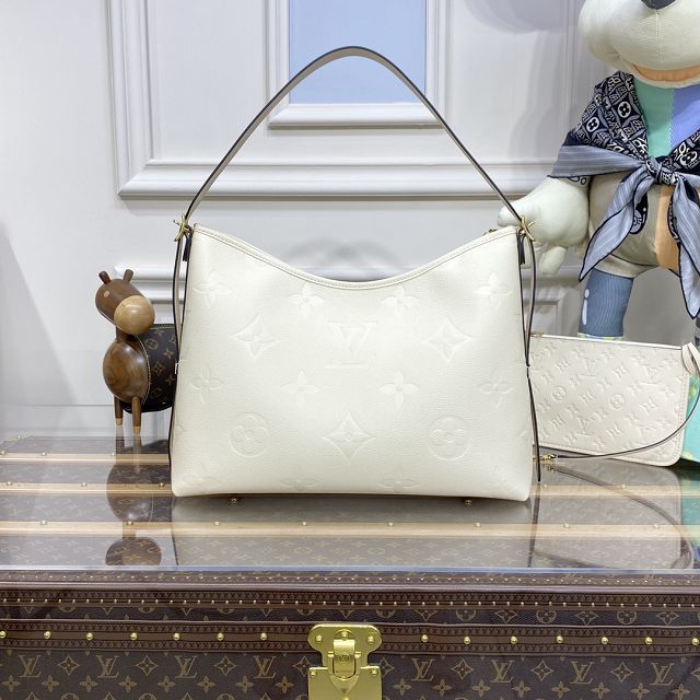 2023 Louis vuitton original calfskin carryAll mm M46289 white