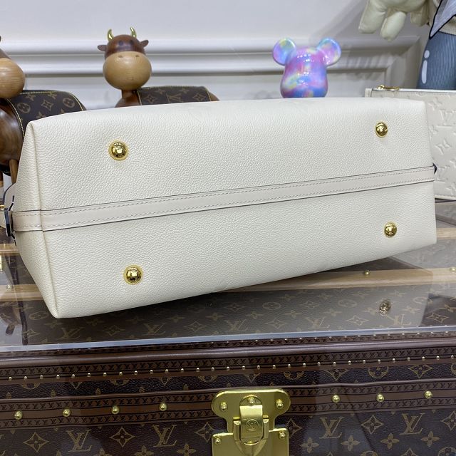 2023 Louis vuitton original calfskin carryAll mm M46289 white