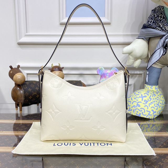 2023 Louis vuitton original calfskin carryAll  pm M46288 white