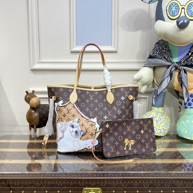 Louis vuitton original monogram canvas neverfull mm M40699