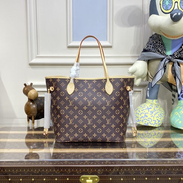 Louis vuitton original monogram canvas neverfull mm M40699