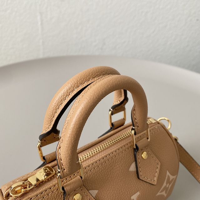 Louis vuitton original calfskin papillon BB bag m45707 arizona beige