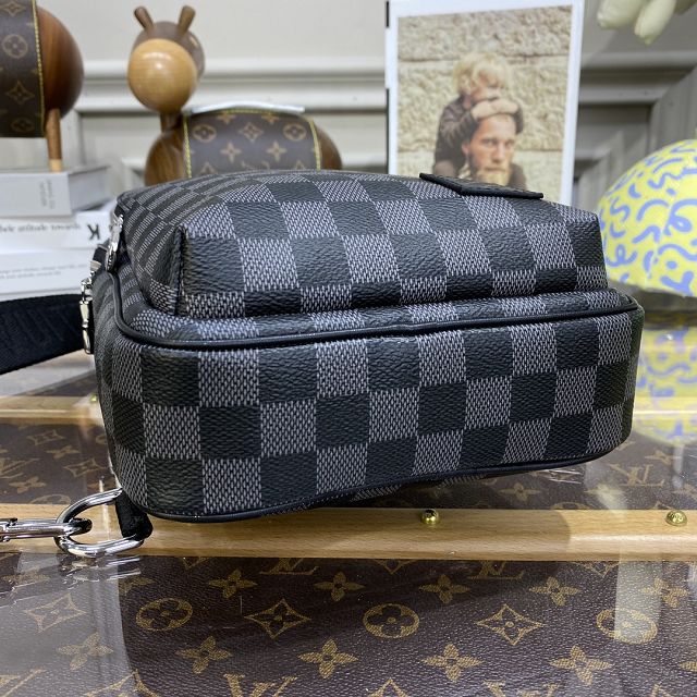 Louis vuitton original damier graphite avenue sling bag N45302