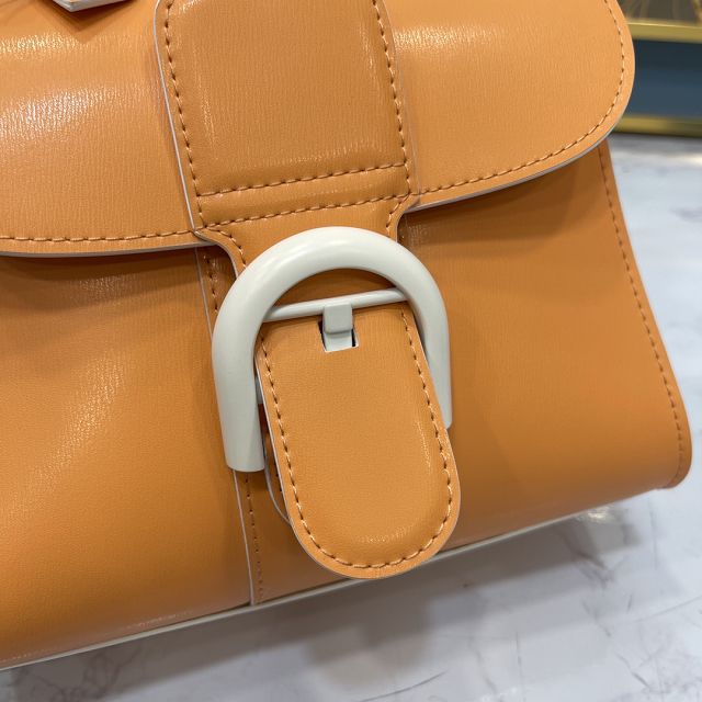 Delvaux original box calfskin brillant mini bag AA0406 orange