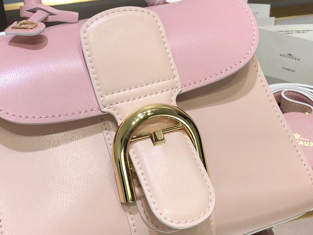 Delvaux original box calfskin brillant mini bag AA0406 pink