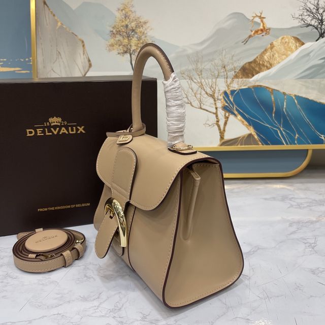 Delvaux original box calfskin brillant mini bag AA0406 sand