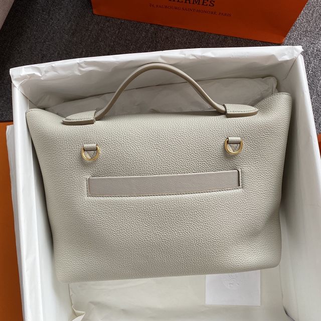 Hermes original togo leather kelly 2424 bag HH03699 pearlash