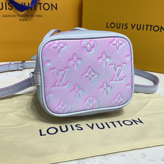 2023 Louis vuitton original calfskin nano noe M46291 blue