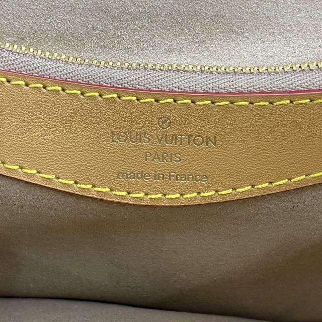 2023 louis vuitton original canvas&shearling diane handbag M46317