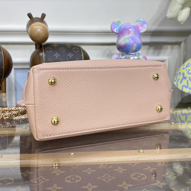 2023 Louis vuitton original calfskin lockme ever mini M21052 pink