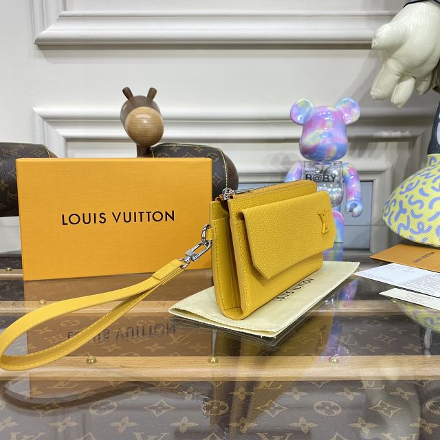 Louis vuitton original calfskin aerogram pouch M69831