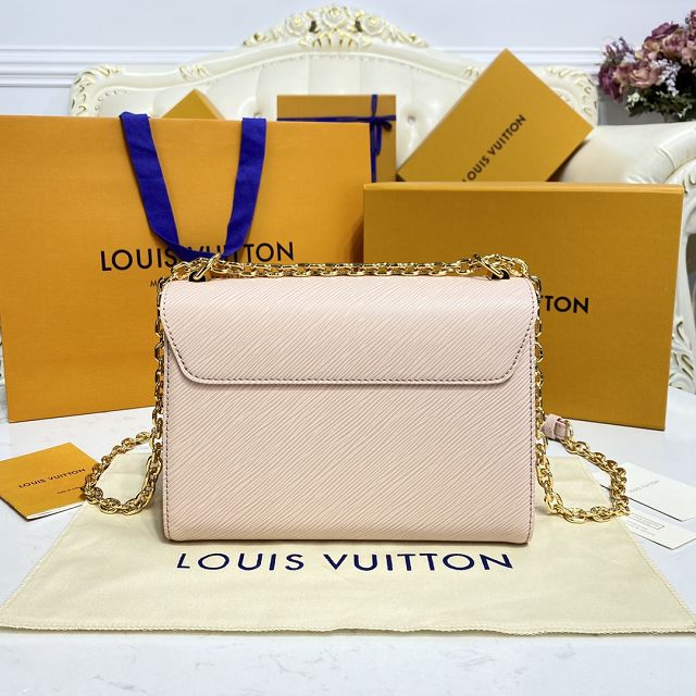 Louis vuitton original epi leather twist mm M59218 pink