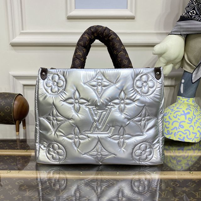 2023 Louis vuitton original econyl onthego mm M21069 silver