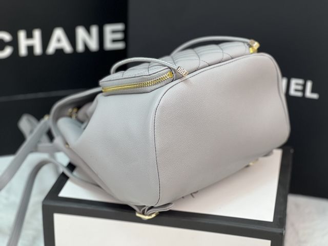 CC original grained calfskin backpack A93748 grey