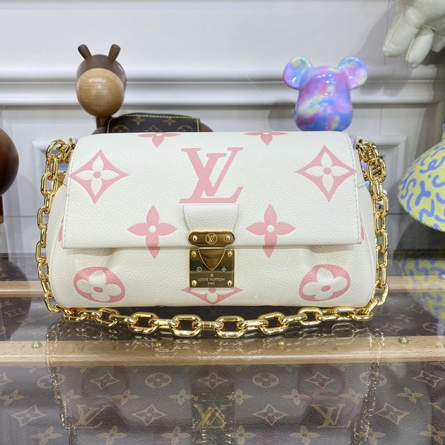 Louis vuitton original calfskin favorite bag m46393 beige