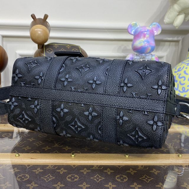 Louis vuitton original calfskin city keepall M21448 black