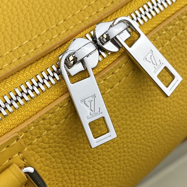 Louis vuitton original calfskin keepall city bag M21437 yellow