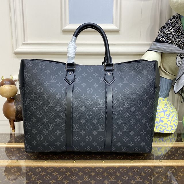 Louis vuitton original monogram eclipse sac plat M46451