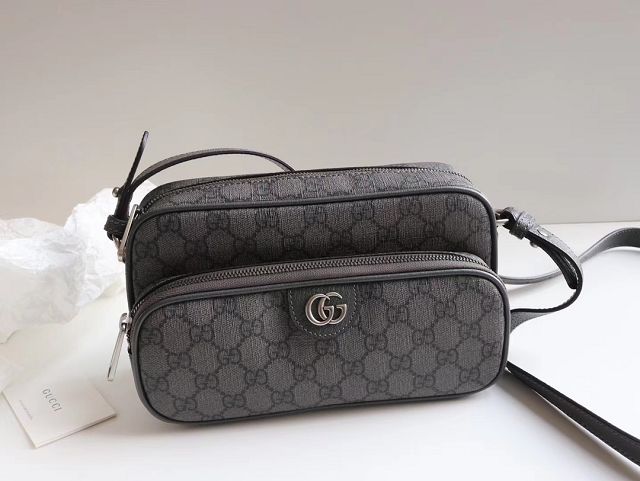 2023 GG original canvas ophidia mini bag 722557 grey