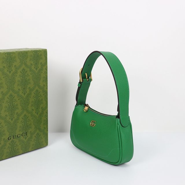 2023 GG original calfskin aphrodite shoulder bag 739076 green