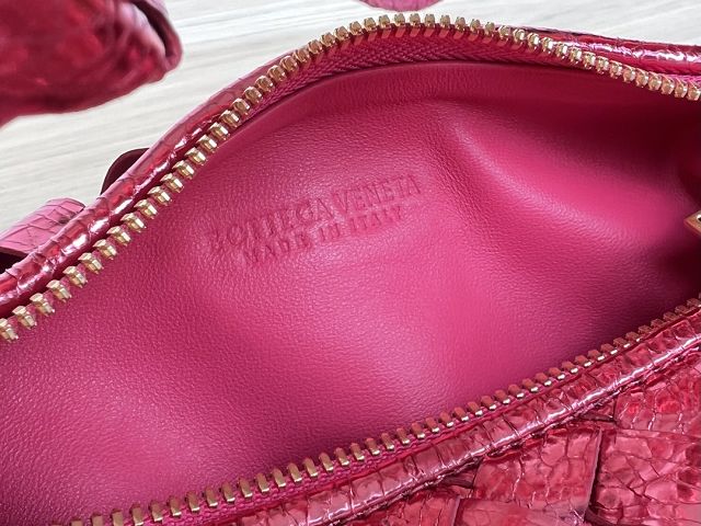 BV original lambskin mini jodie bag 651876 red