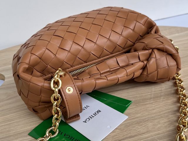 BV original lambskin mini jodie chain bag 709562 caramel