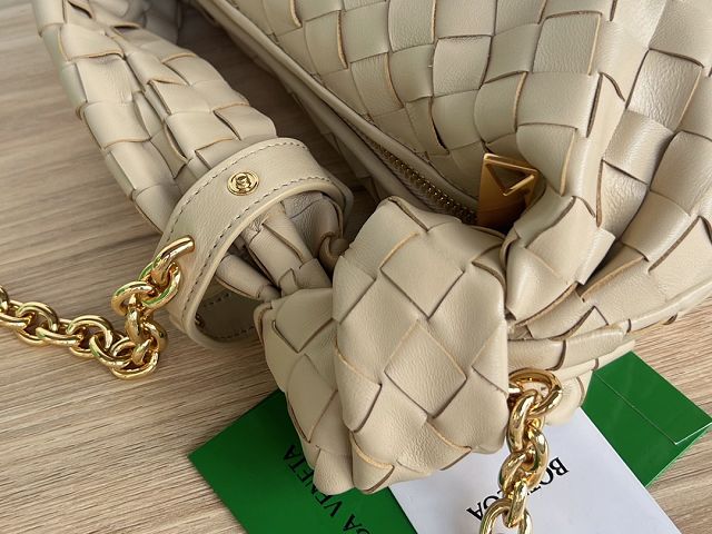 BV original lambskin mini jodie chain bag 709562 porridge