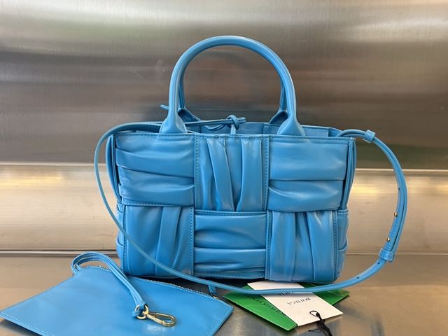 BV original calfskin mini arco tote bag 729042 pool