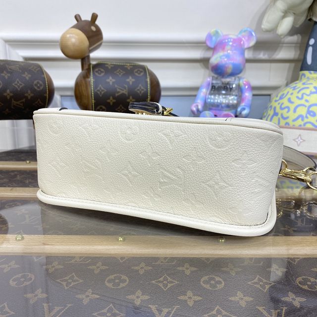 2023 Louis vuitton original calfskin diane satchel M46388 white